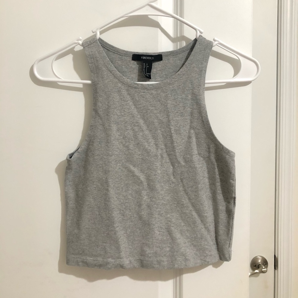 Halter Tank Top- Cropped